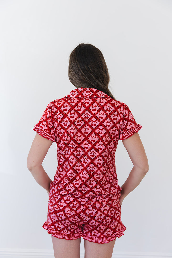 Cherry Kisses Women's Pajama Set
