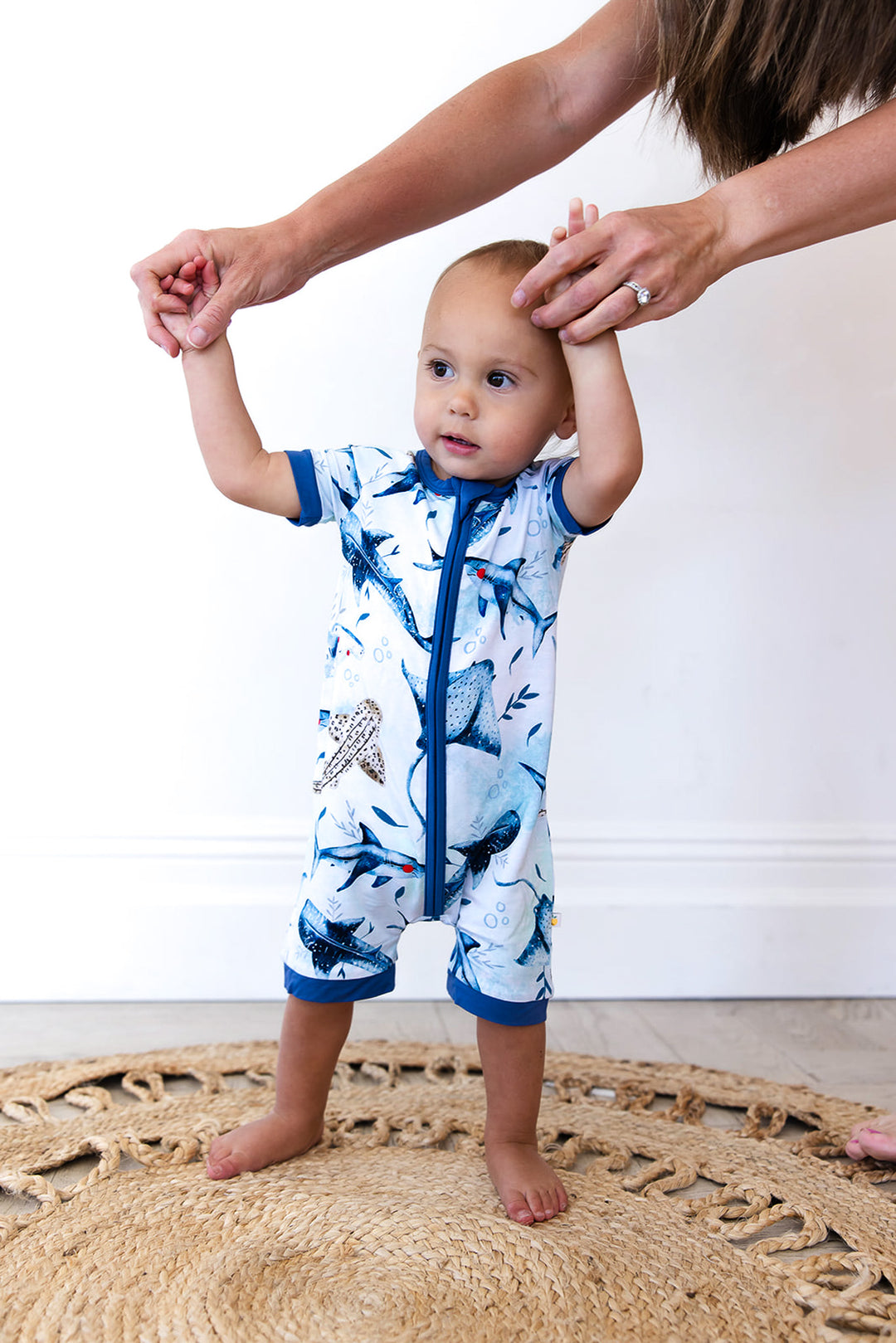 Chomp Squad Short Romper