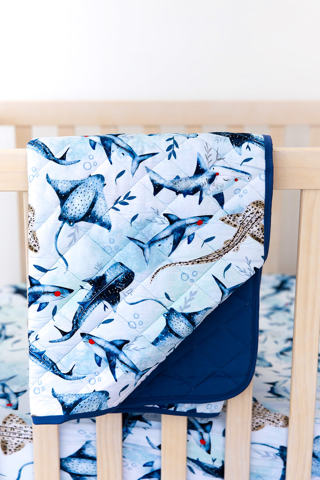Chomp Squad Quilted Blanket