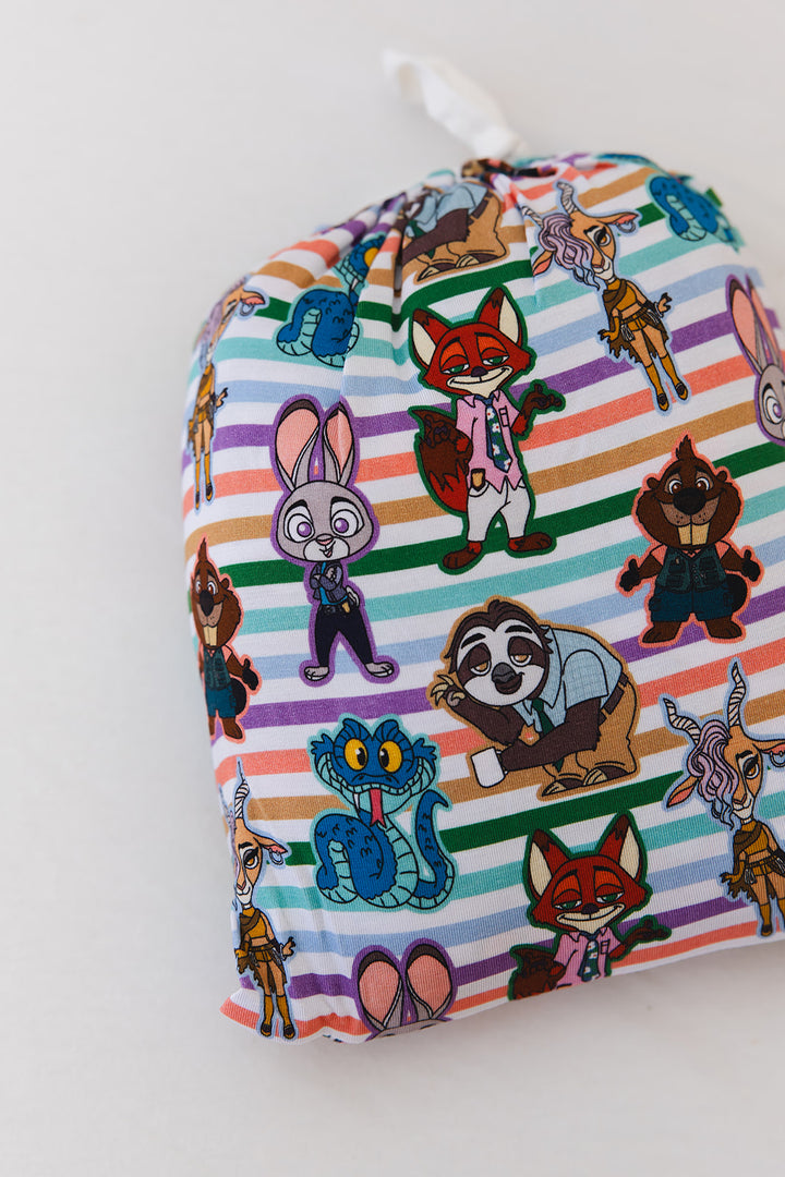 Zoo Twin Sheet + Pillowcase