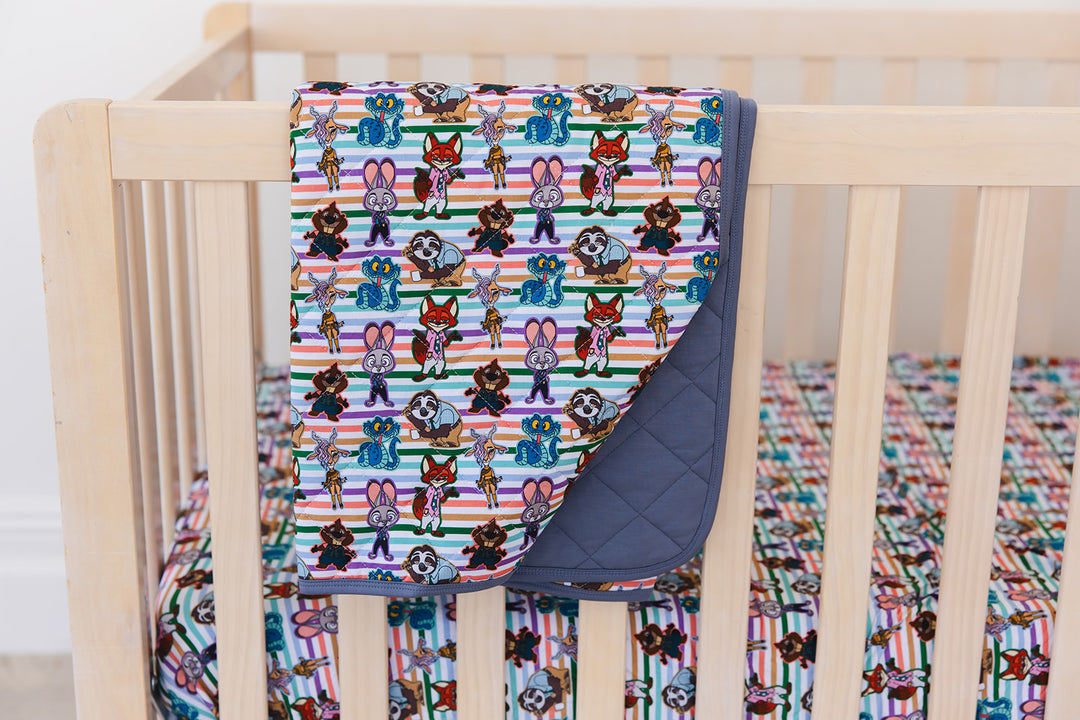 Zoo Quilted Blanket