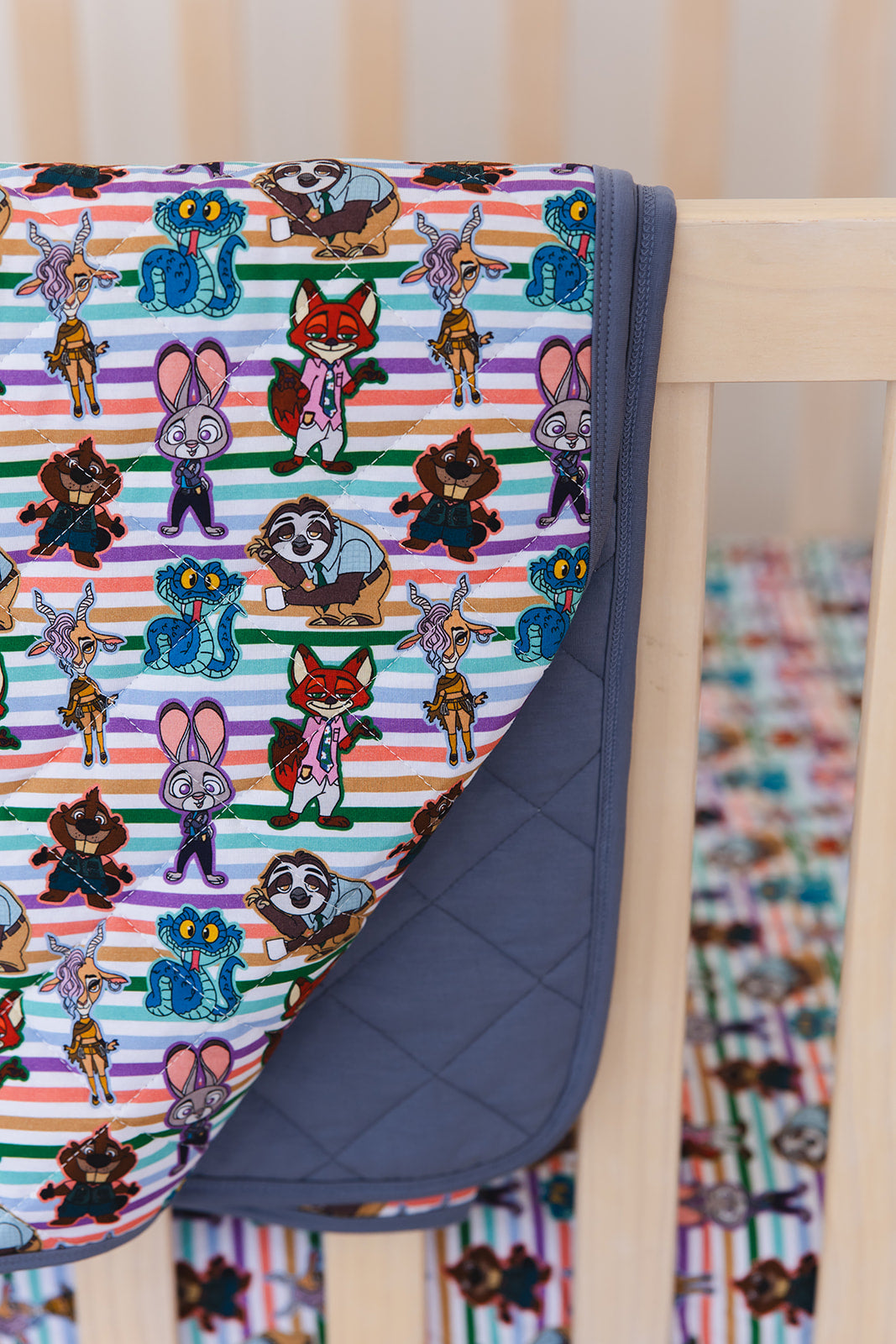 Zoo Quilted Blanket