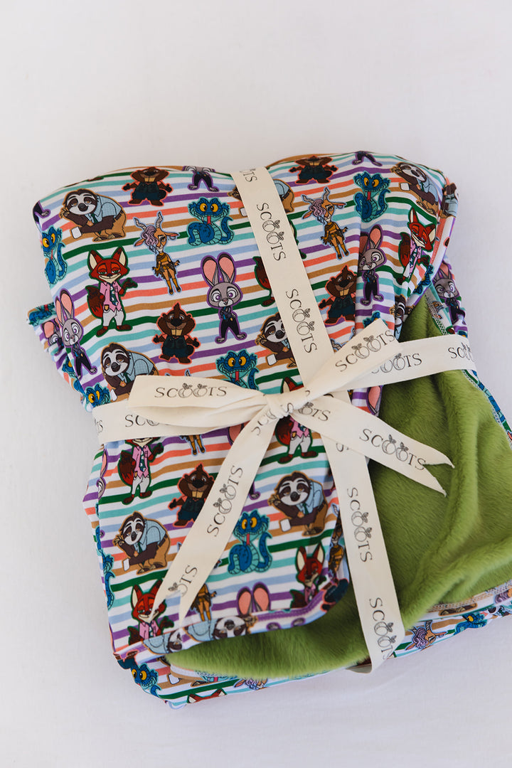 Zoo Plush Blanket