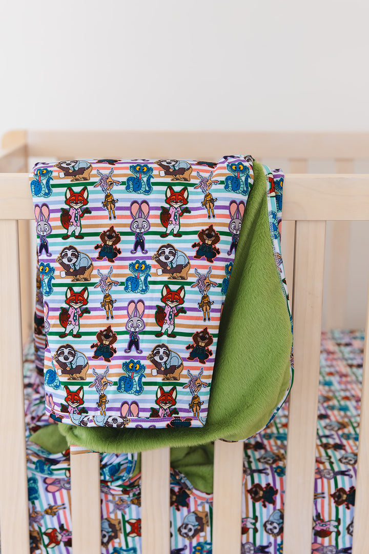 Zoo Plush Blanket