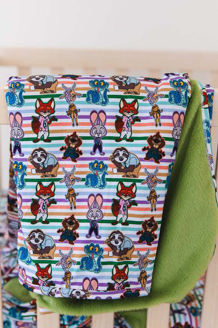 Zoo Plush Blanket