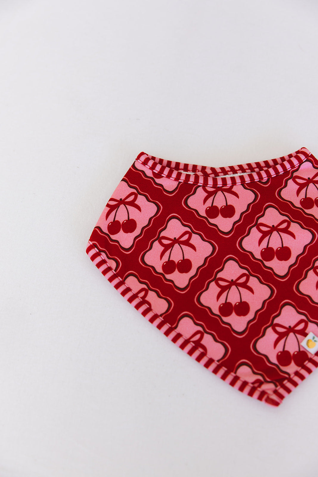 Cherry Kisses Bib