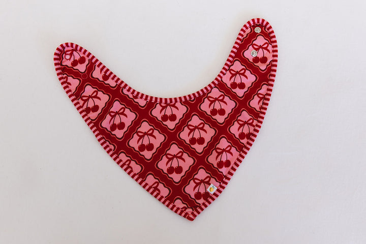 Cherry Kisses Bib