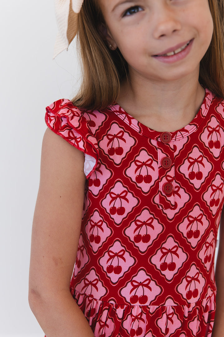 Cherry Kisses Twirl Dress