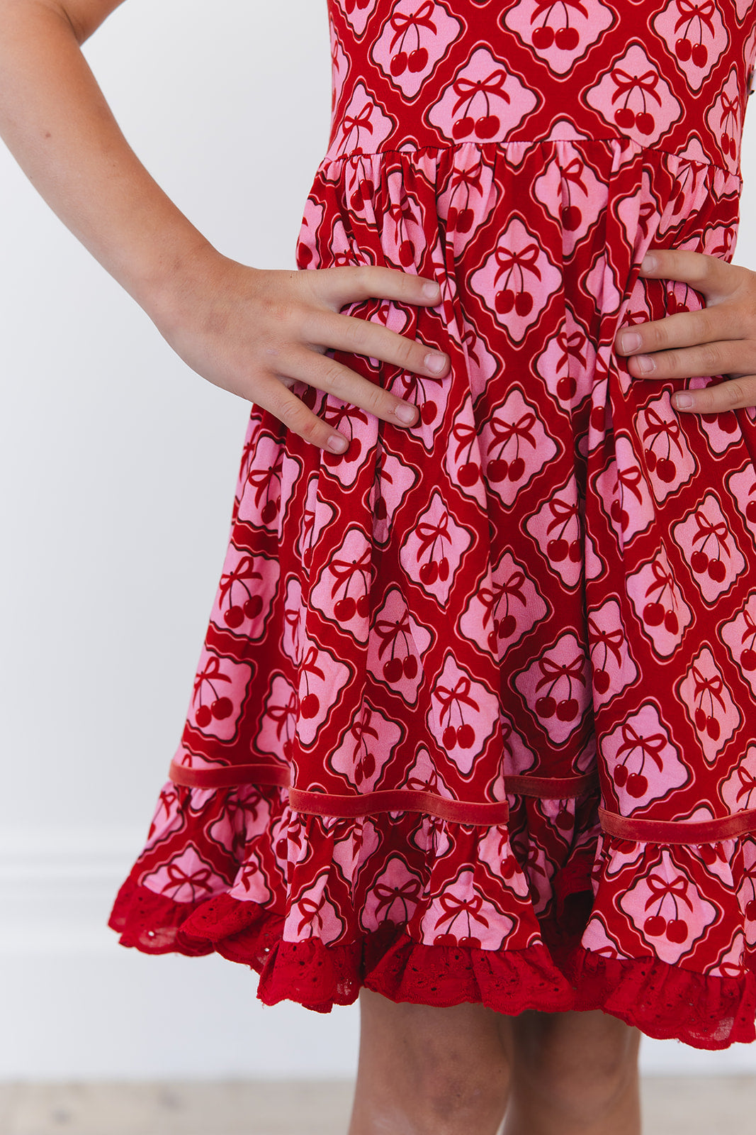 Cherry Kisses Twirl Dress