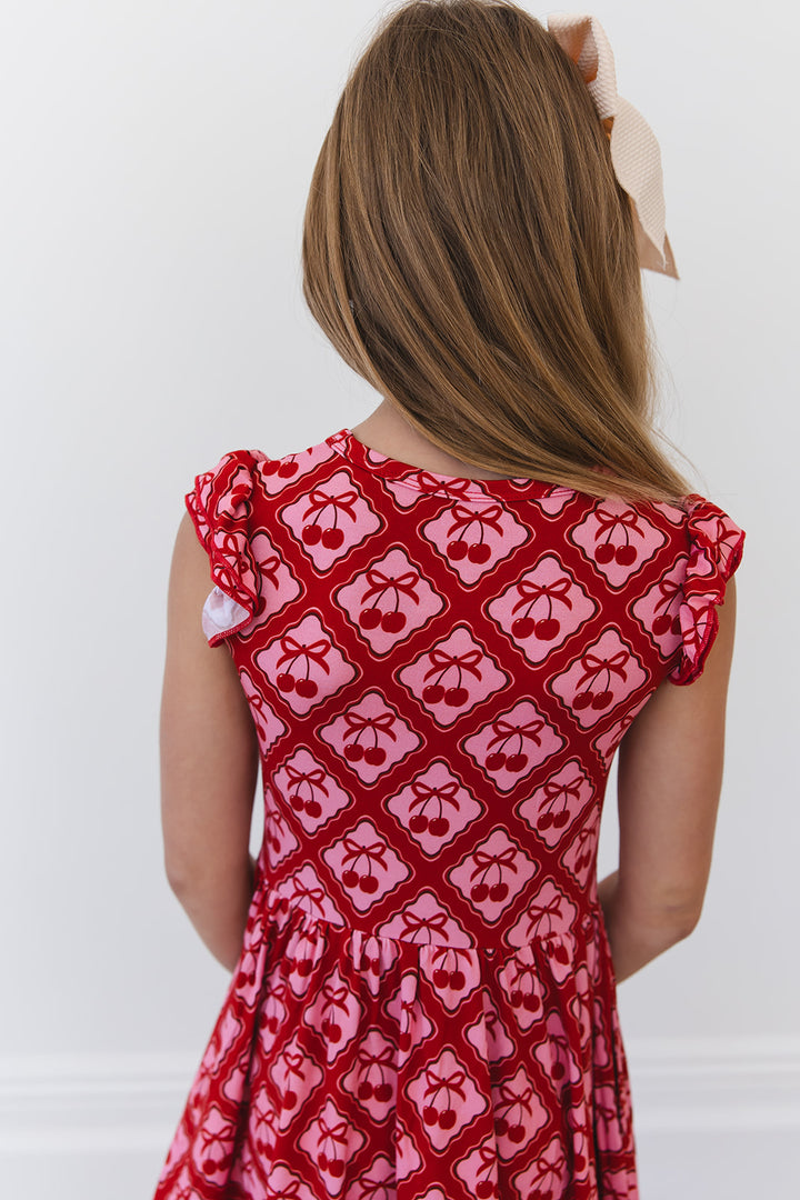 Cherry Kisses Twirl Dress