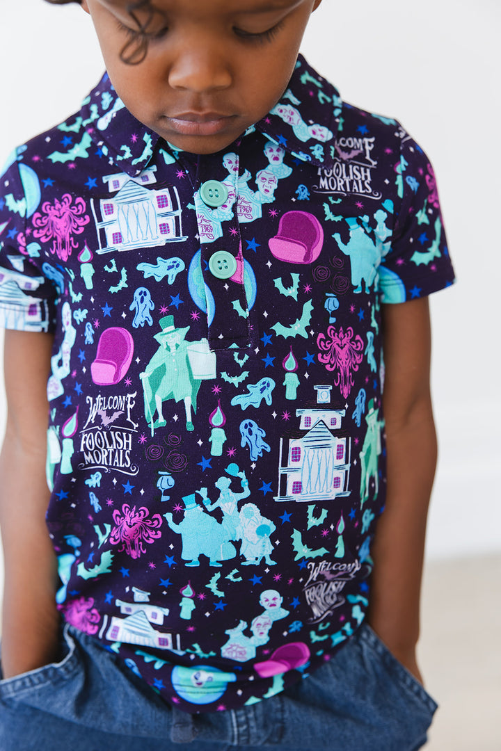 Foolish Mortals Polo Tee