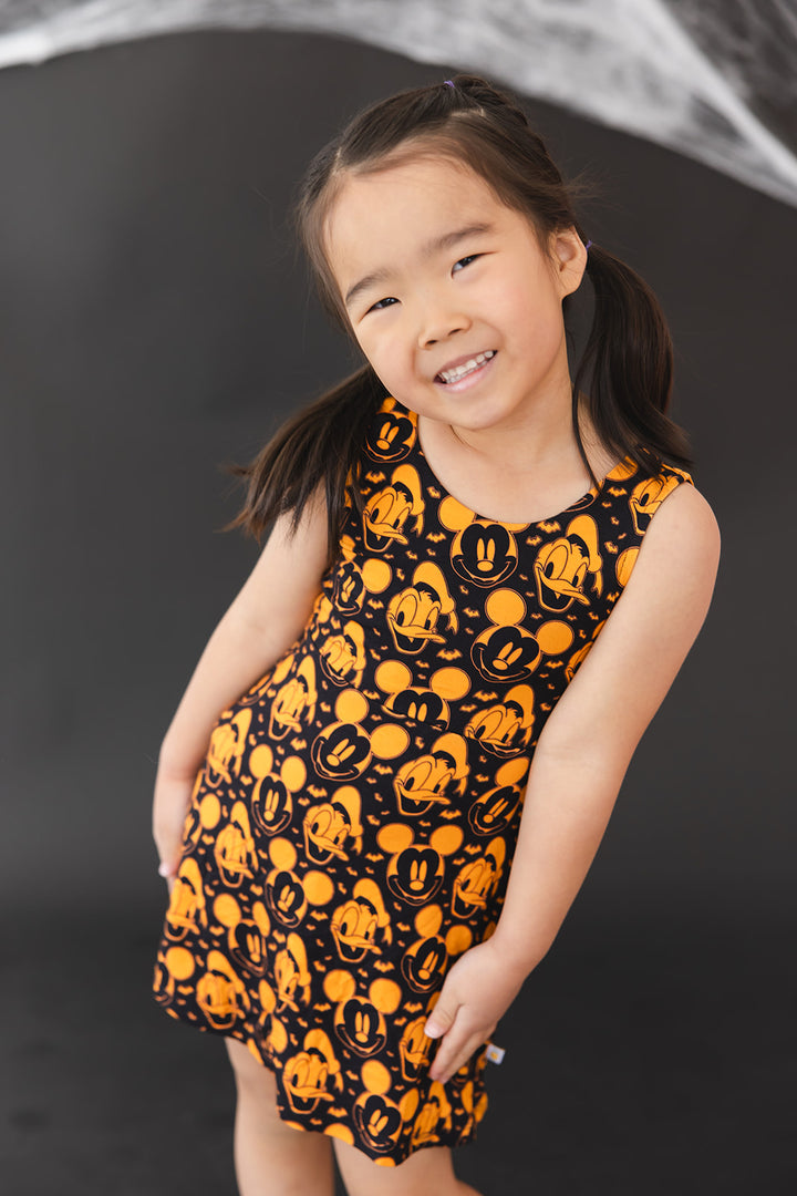 Spooktacular Twist Back Skater Dress