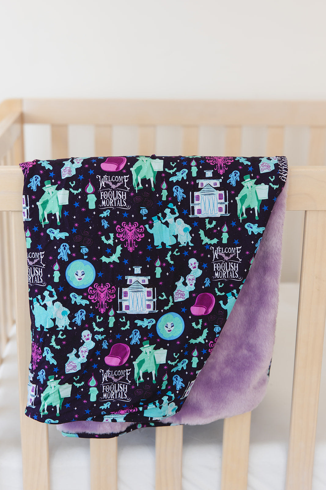 Foolish Mortals Plush Blanket