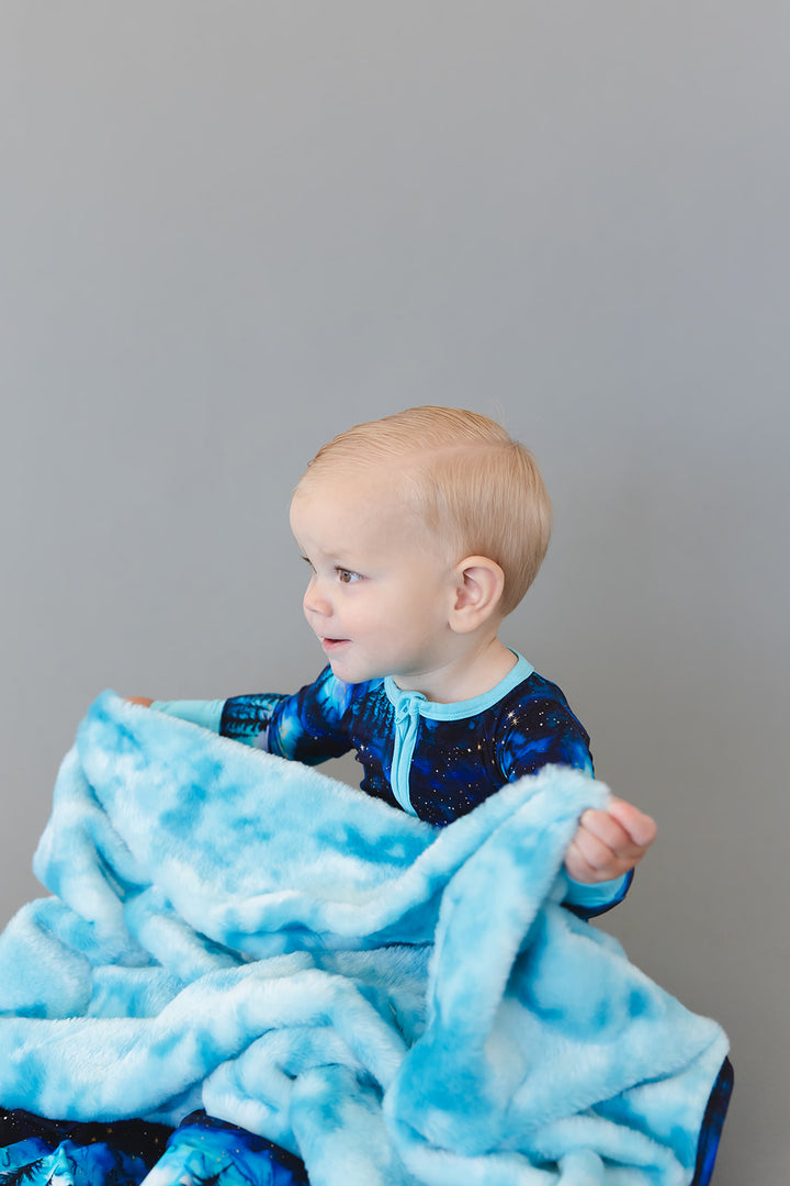 Moonlit Plush Blanket
