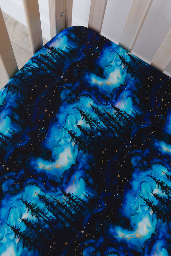 Moonlit Crib Sheet