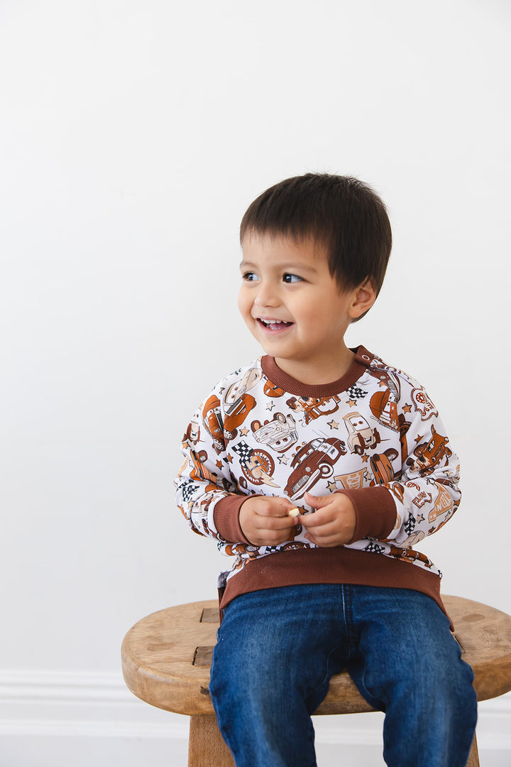 Route 66 Terry Sweater