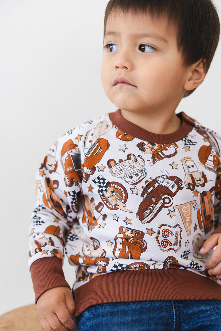 Route 66 Terry Sweater