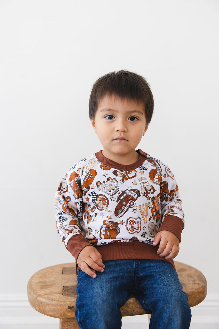 Route 66 Terry Sweater