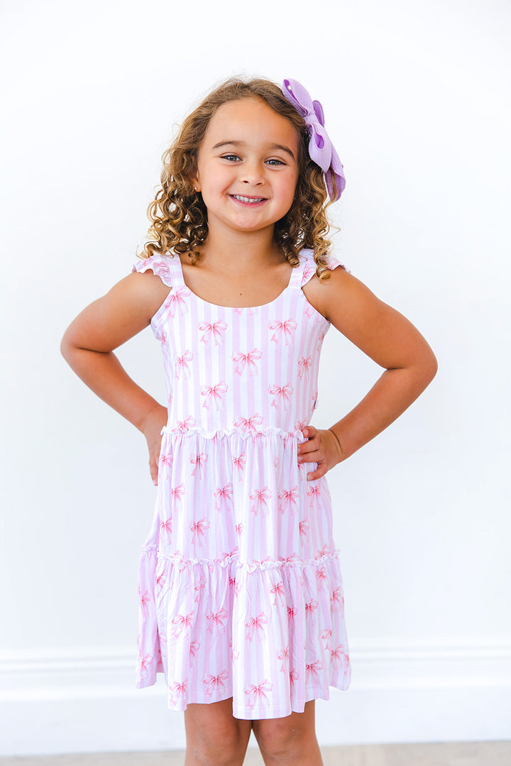 Pink Sugar Flutter Dress & Shorts