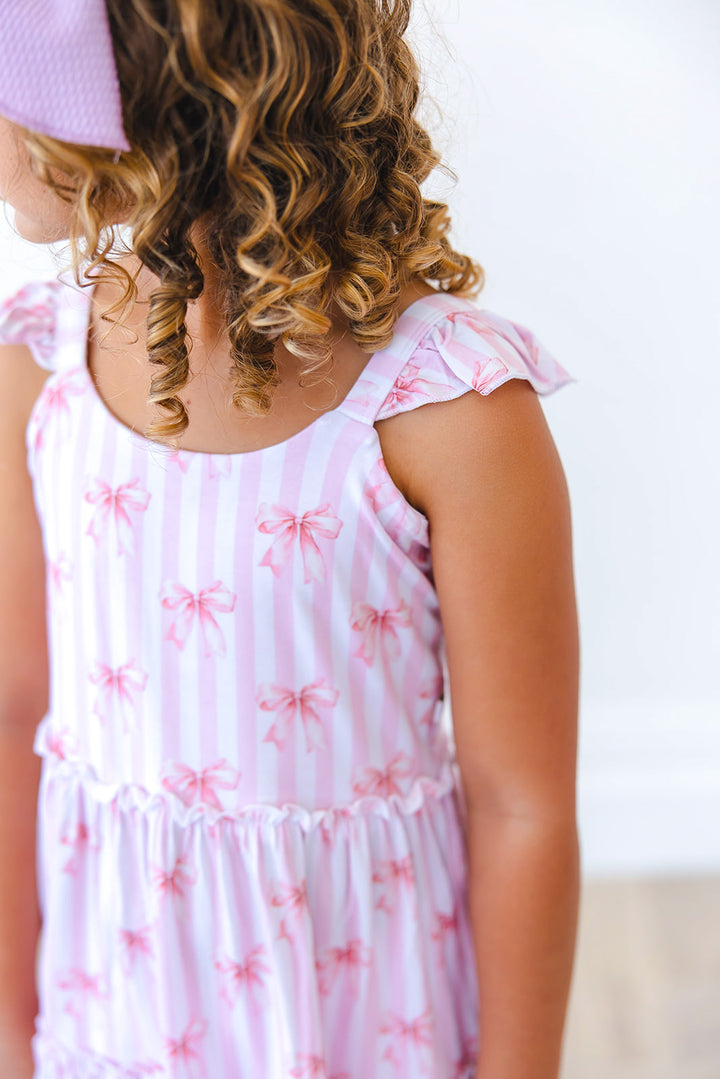 Pink Sugar Flutter Dress & Shorts