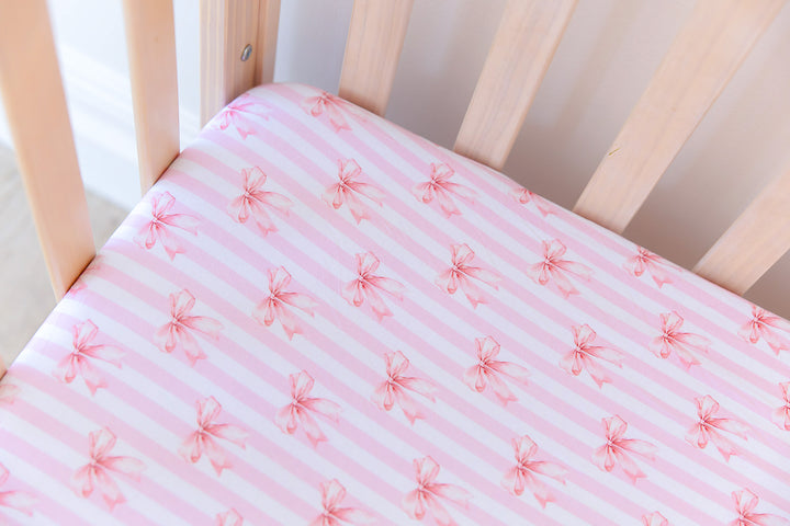 Pink Sugar Crib Sheet