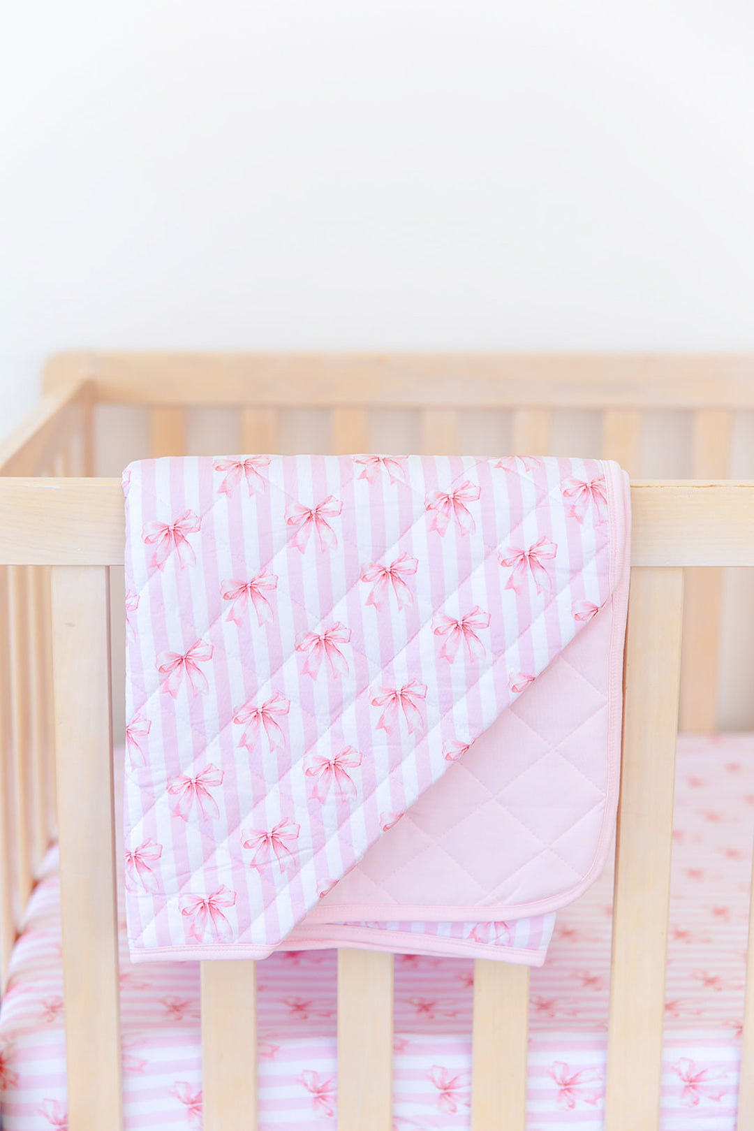 Pink Sugar Quilted Blanket