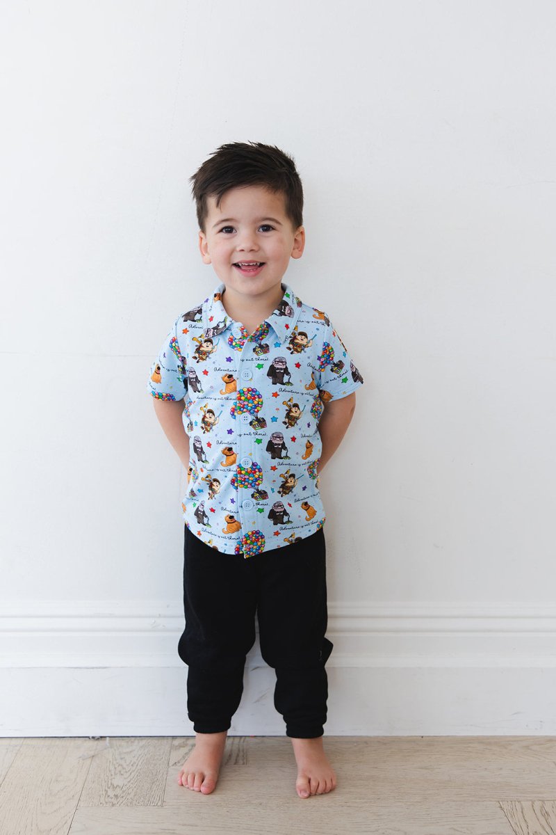Adventure Awaits Button - Up Shirt - scoots