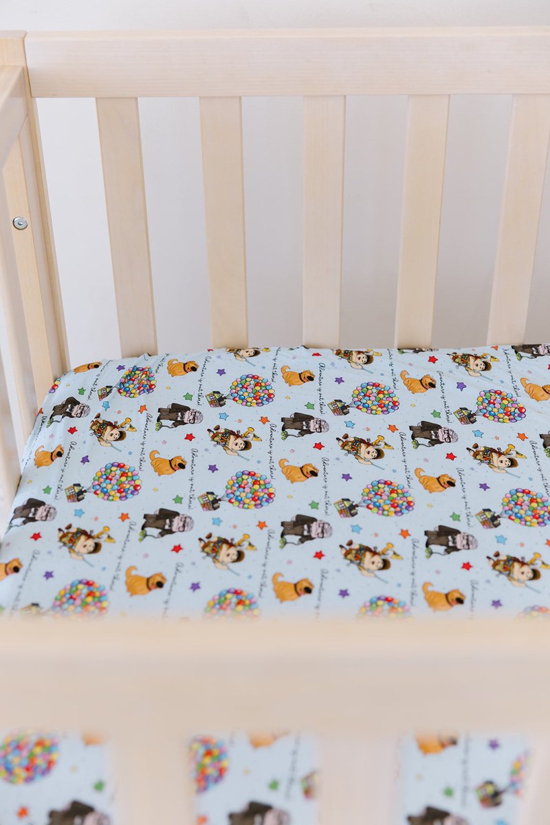 Adventure Awaits Crib Sheet - scoots