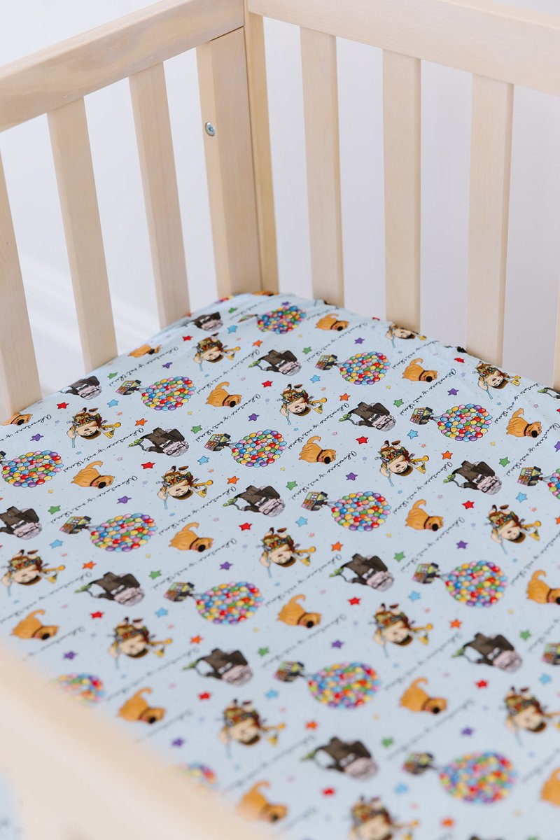 Adventure Awaits Crib Sheet - scoots
