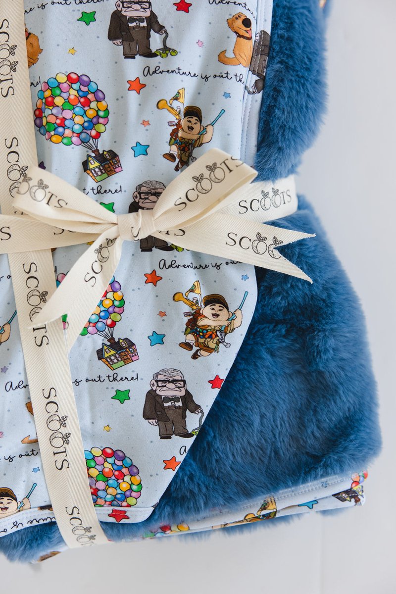 Adventure Awaits Plush Blanket - scoots