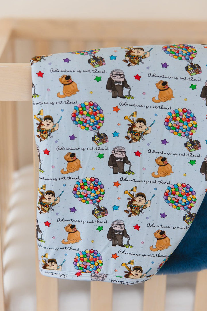 Adventure Awaits Plush Blanket - scoots