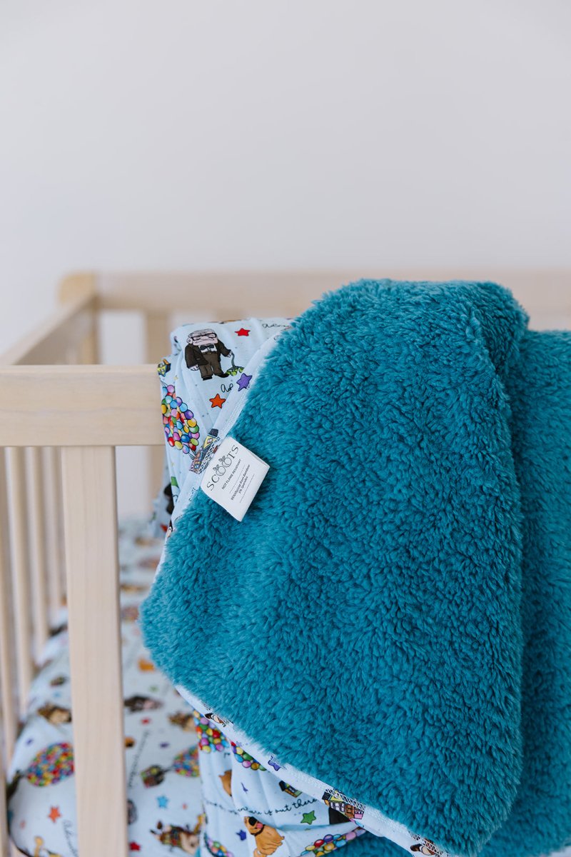 Adventure Awaits Plush Blanket (Toddler) - scoots