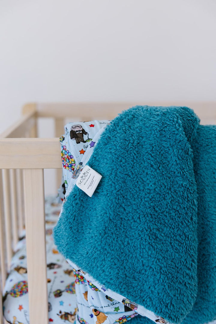 Adventure Awaits Plush Blanket (Toddler) - scoots