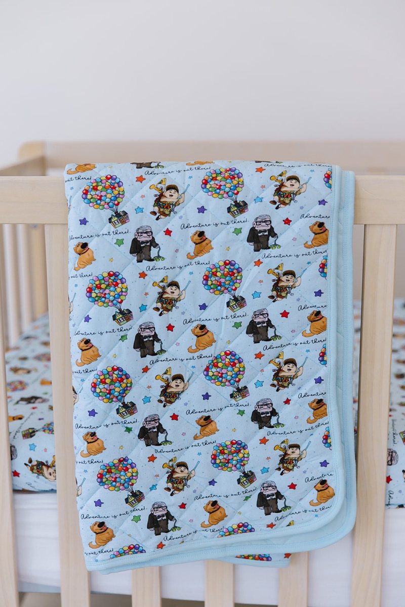 Adventure Awaits Quilted Blanket (Toddler) - scoots
