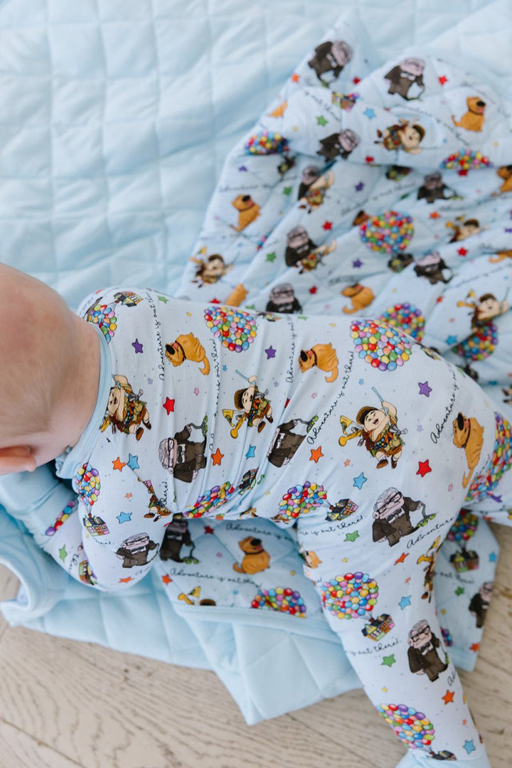 Adventure Awaits Quilted Blanket (Toddler) - scoots
