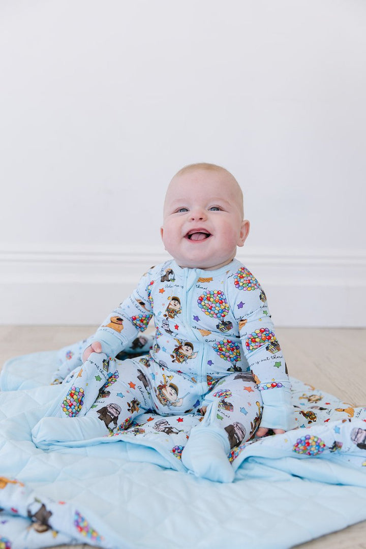 Adventure Awaits Quilted Blanket (Toddler) - scoots