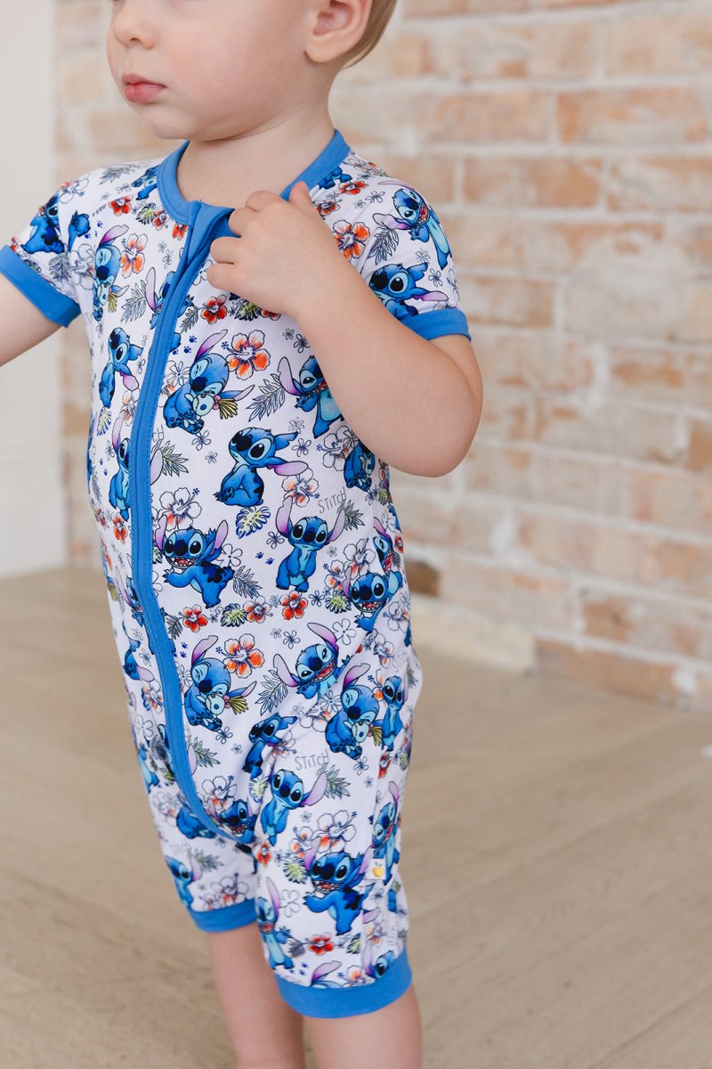 Aloha Short Romper - scoots