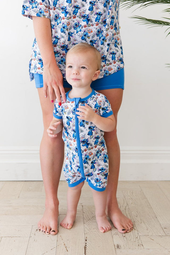 Aloha Short Romper - scoots