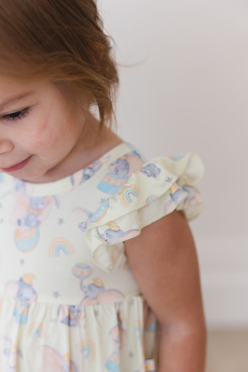 Baby Mine Peplum Biker Shorts Set - scoots