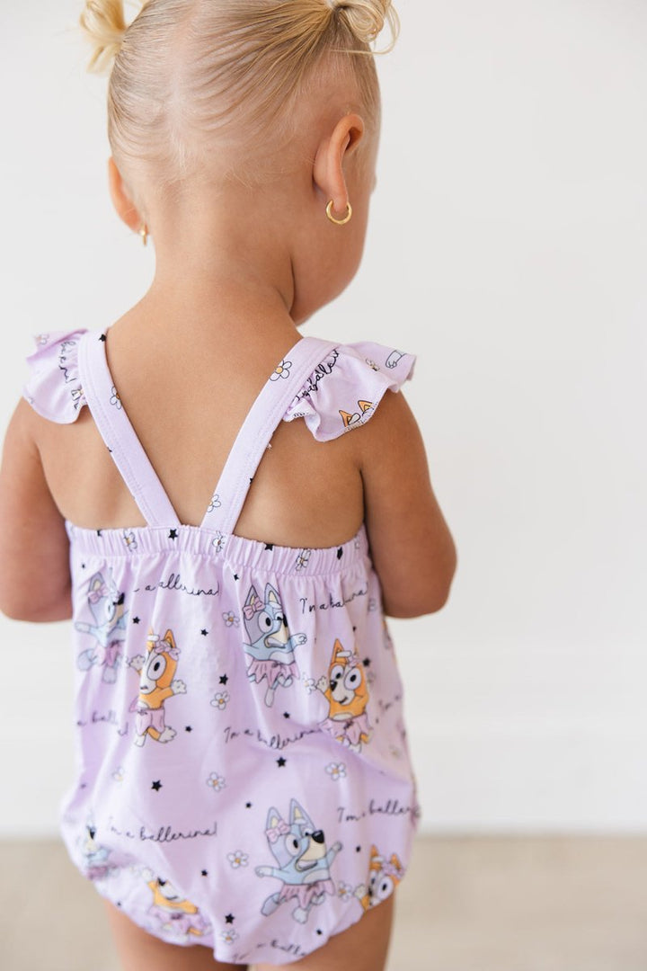 Ballerina Bubble Romper - scoots