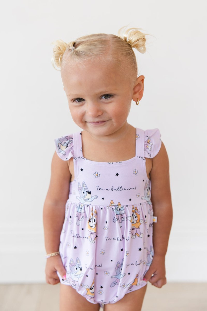 Ballerina Bubble Romper - scoots