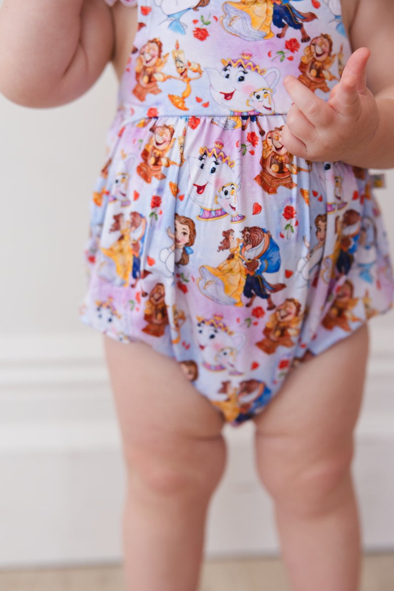 Be Our Guest Bubble Romper - scoots