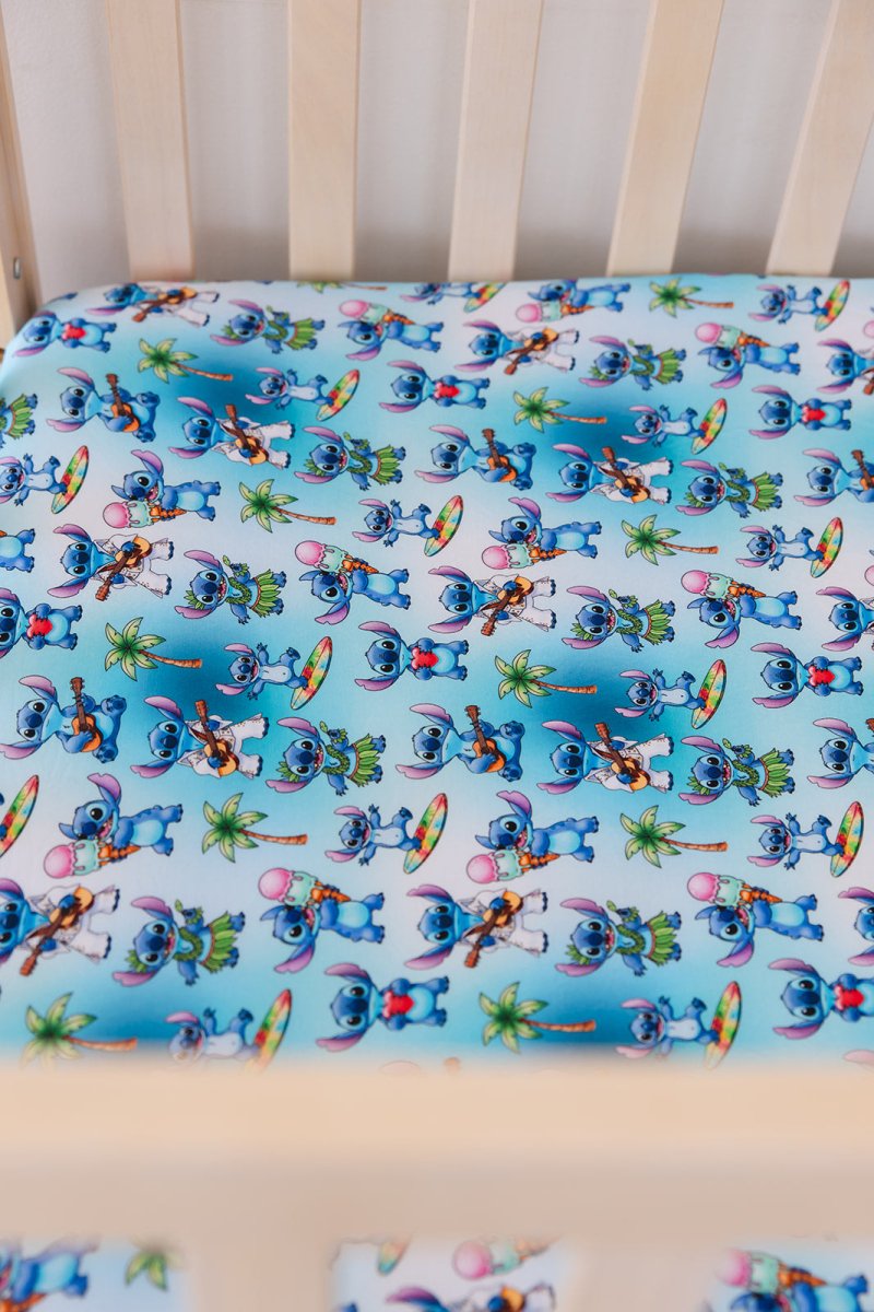 Beach Bum Crib Sheet - scoots