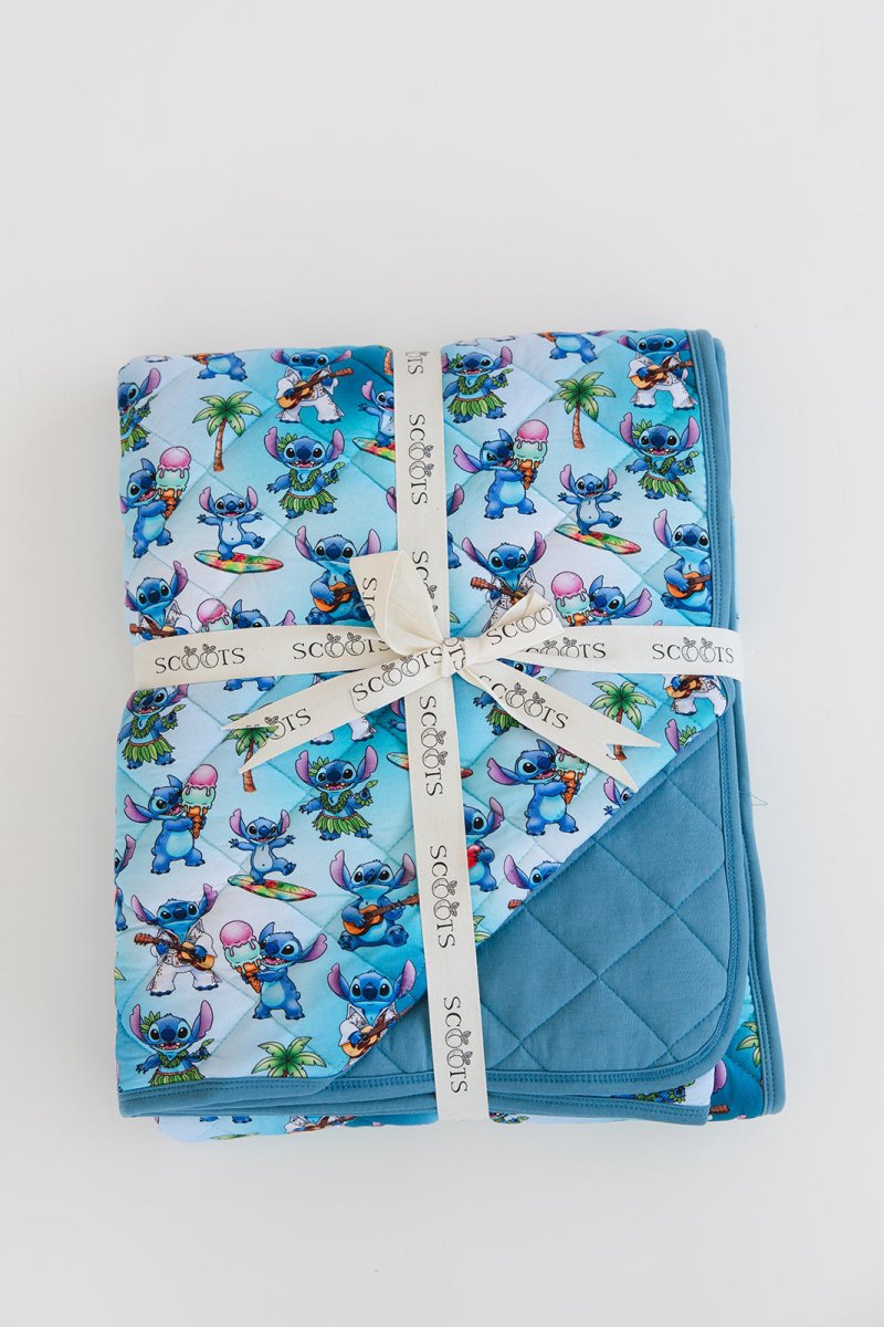 Beach Bum Quilted Blanket - scoots