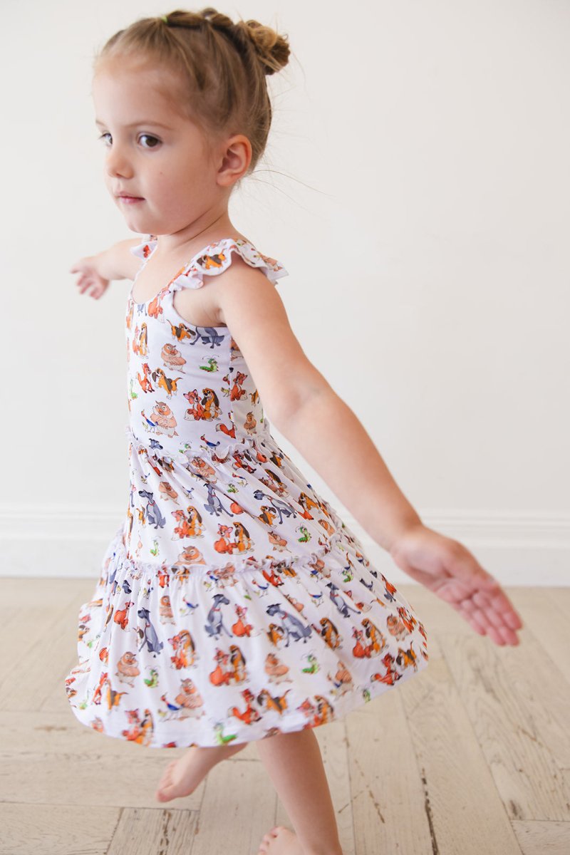 Best of Friends Flutter Dress & Shorts - scoots