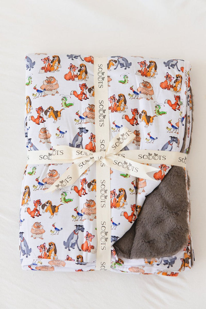 Best of Friends Plush Blanket - scoots