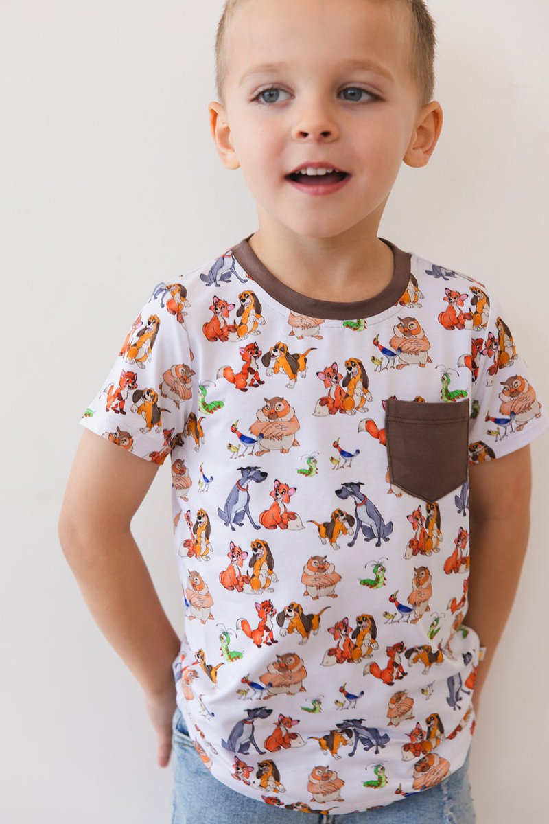 Best of Friends Pocket Tee - scoots