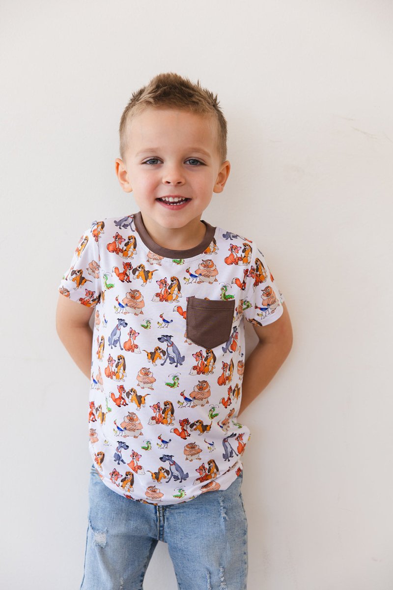 Best of Friends Pocket Tee - scoots