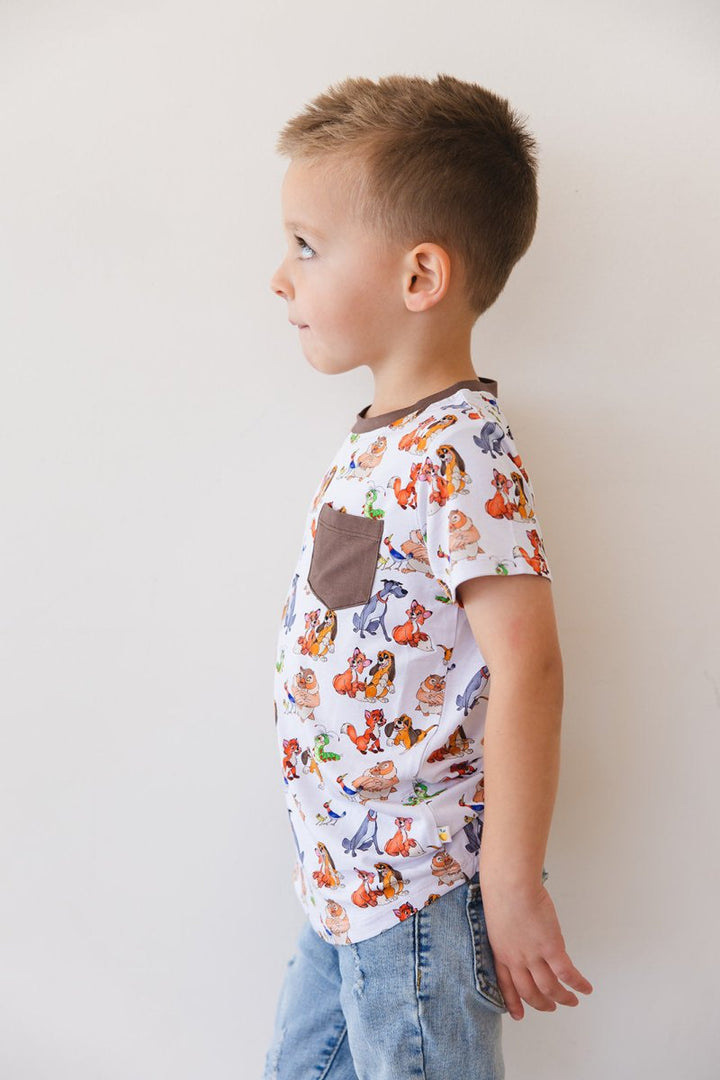 Best of Friends Pocket Tee - scoots