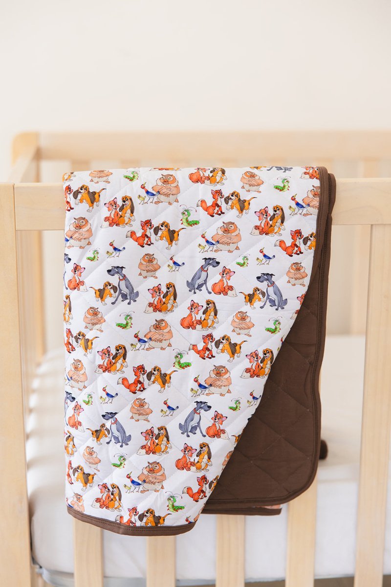 Best of Friends Quilted Blanket - scoots